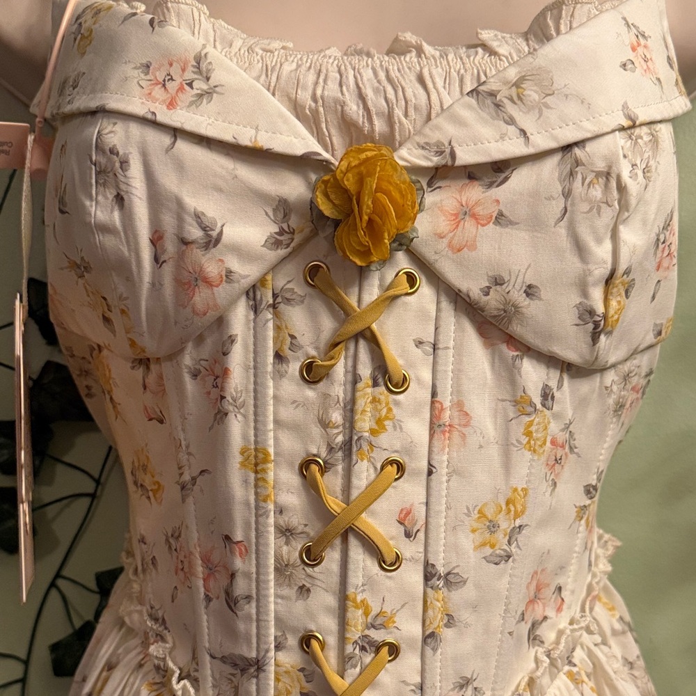 Lacemade Misty Tangerine Grove Dress - Picture 6 of 8
